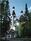 Храм Покрова
Пресвятой Богородицы
на Никольско-Архангельском кладбище
построен в 2000 гг.