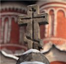 Крест над часовней-усыпальницей
деда Петра I
Кирилла Полуэктовича Нарышкина.