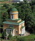 Храм Воздвижения
Животворящего
Креста Господня
построен к 1847 г.
по проекту Дмитрия Фомича Борисова
на месте обветшавшего.
 