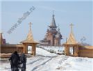 Храм во имя
преподобного
Сергия Радонежского
построен к 2006 г.
по проекту
архитектора
Л.А. Ткаченко.